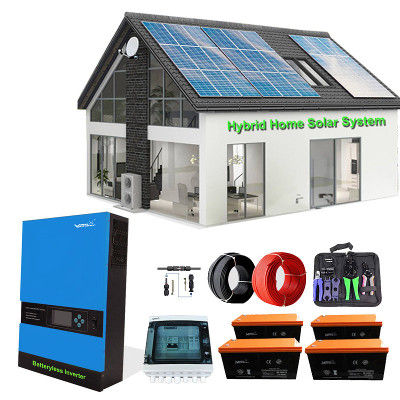 Solar Panel Off Grid System 2Kw 3Kw 5Kw Complete Solar System For Home Roof