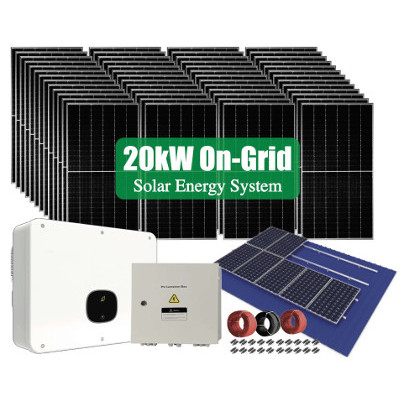 Solar Energy System 10Kw 20Kw 50Kw 100Kw 3 Phase Hybrid Solar Home System Kit