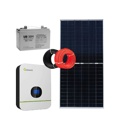 Reasonable Price Off-Grid Hybrid Solar Energy System 5Kw 8Kw 10Kw 12Kw Photovoltaic System Set