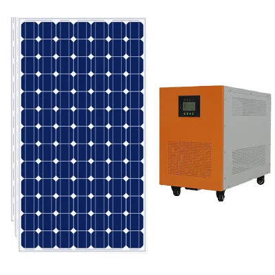 Household Off Grid 5000W 6000W 10000W Complete Kit Powerful Solar Panel Systems